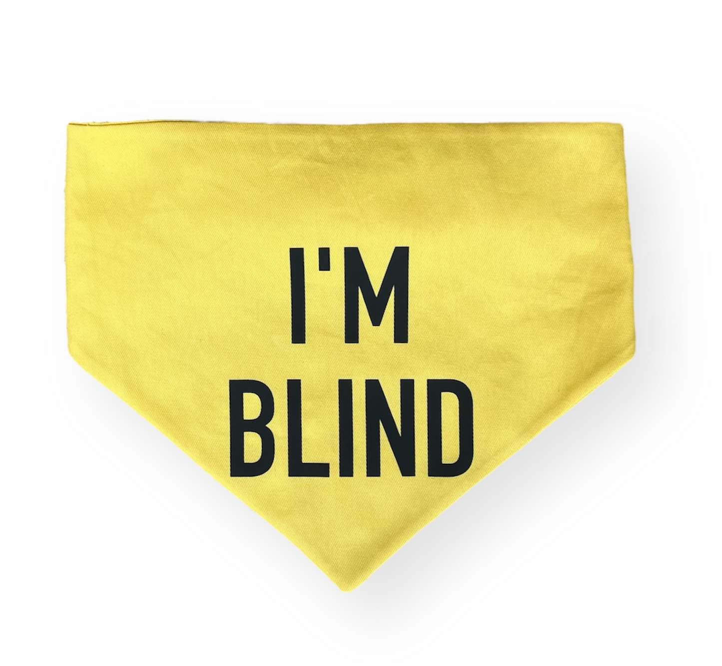 I'm blind scrunchie bandana