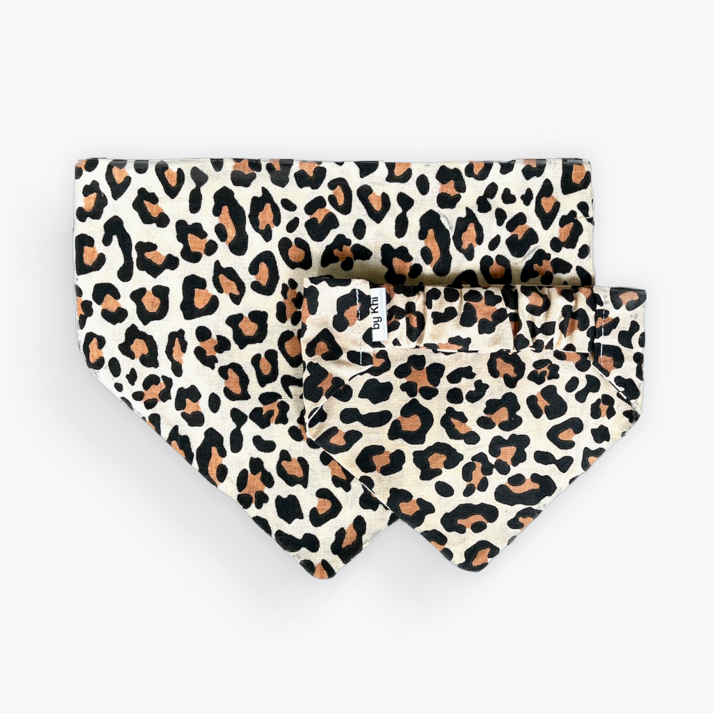Leopard Print Scrunchie Bandana