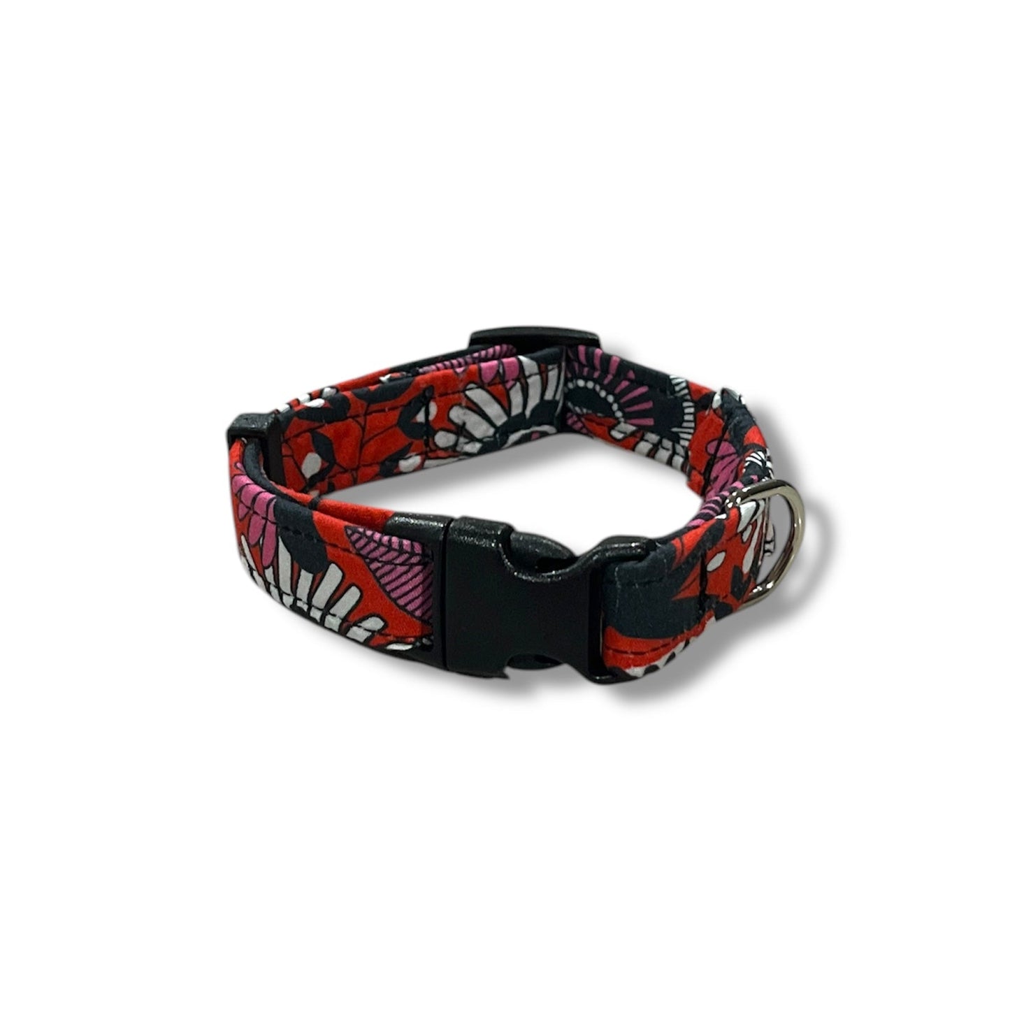 Ruby Bloom Dog Collar