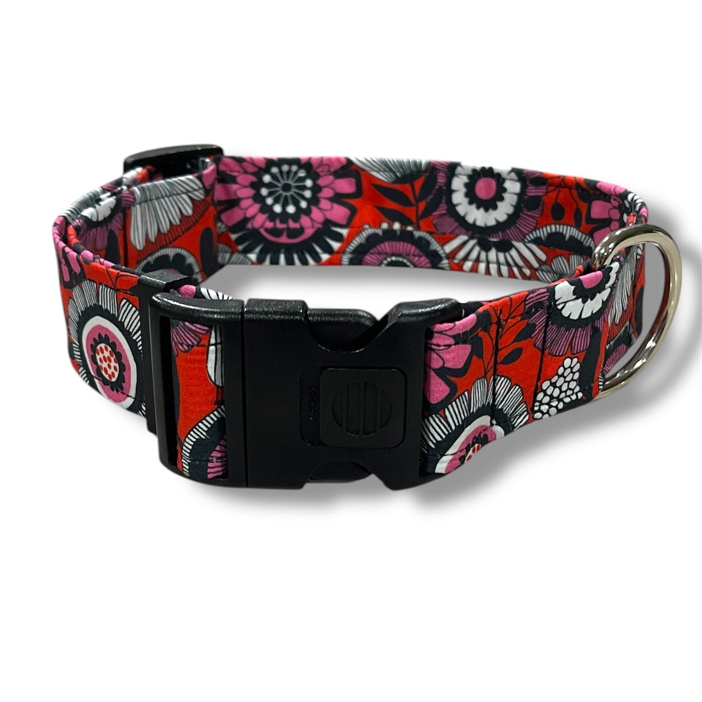 Ruby Bloom Dog Collar