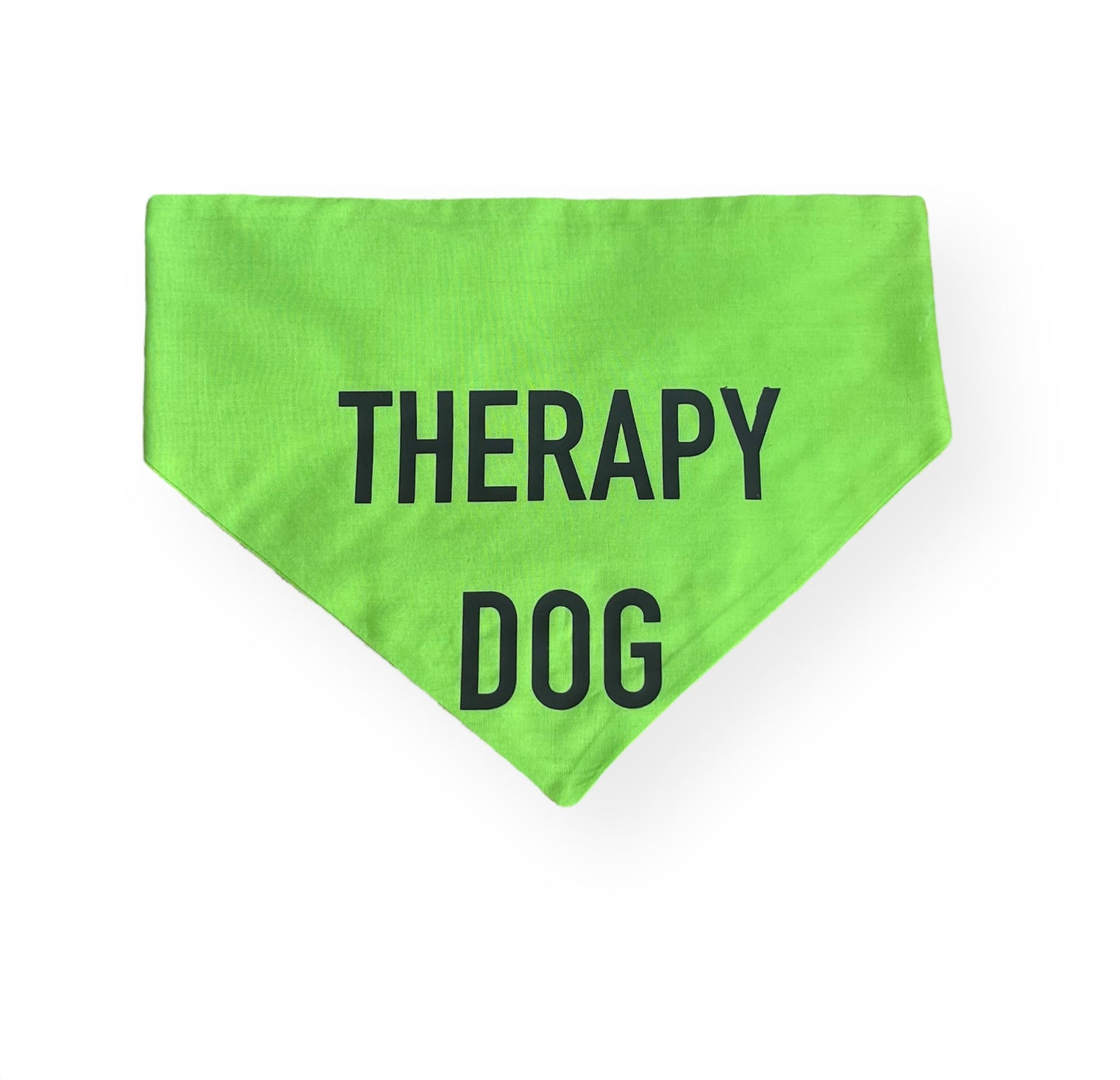 Therapy Dog scrunchie bandana