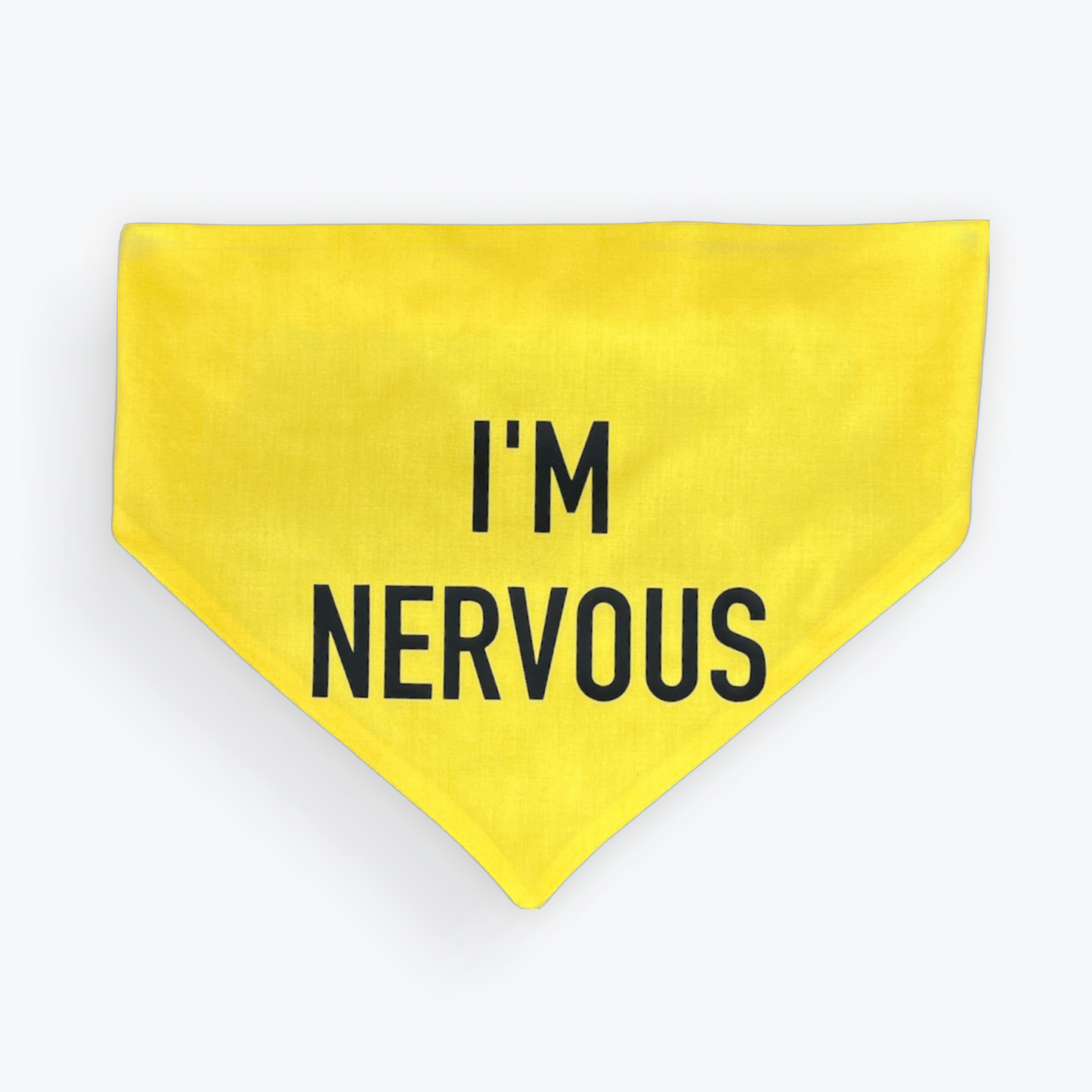 I'm nervous scrunchie bandana