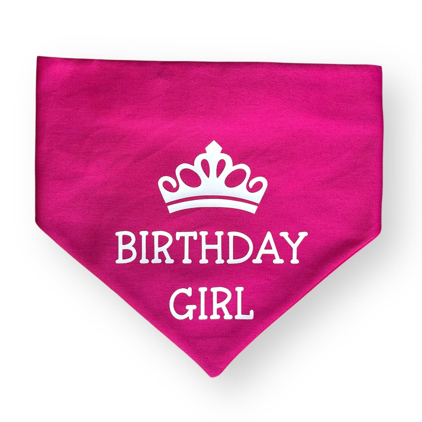 Birthday Girl Scrunchie Bandana