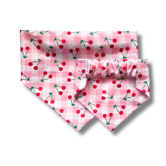Cherry-liscious Scrunchie Bandana