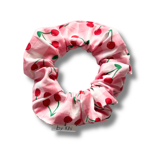 Cherry-liscious Scrunchie