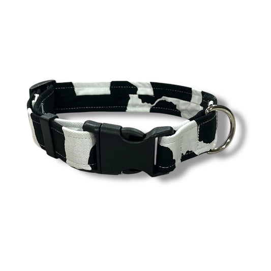 Cow Print Dog Collar