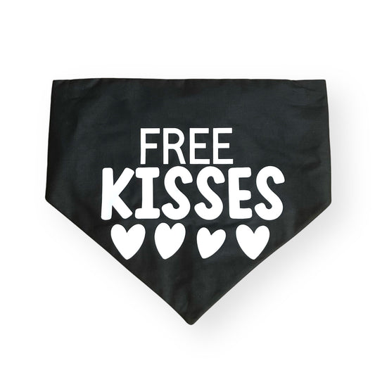 Free Kisses Scrunchie Bandana