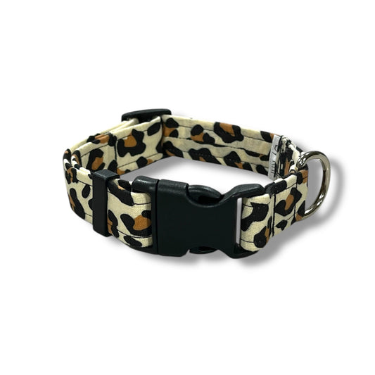 Leopard Print Dog Collar