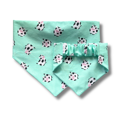 Moo Cows Scrunchie Bandana