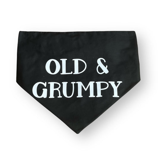 Old & Grumpy Scrunchie Bandana