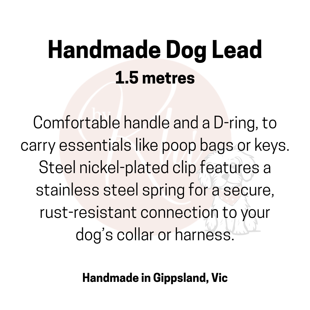 Cow Print Dog Lead