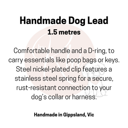 Cow Print Dog Lead