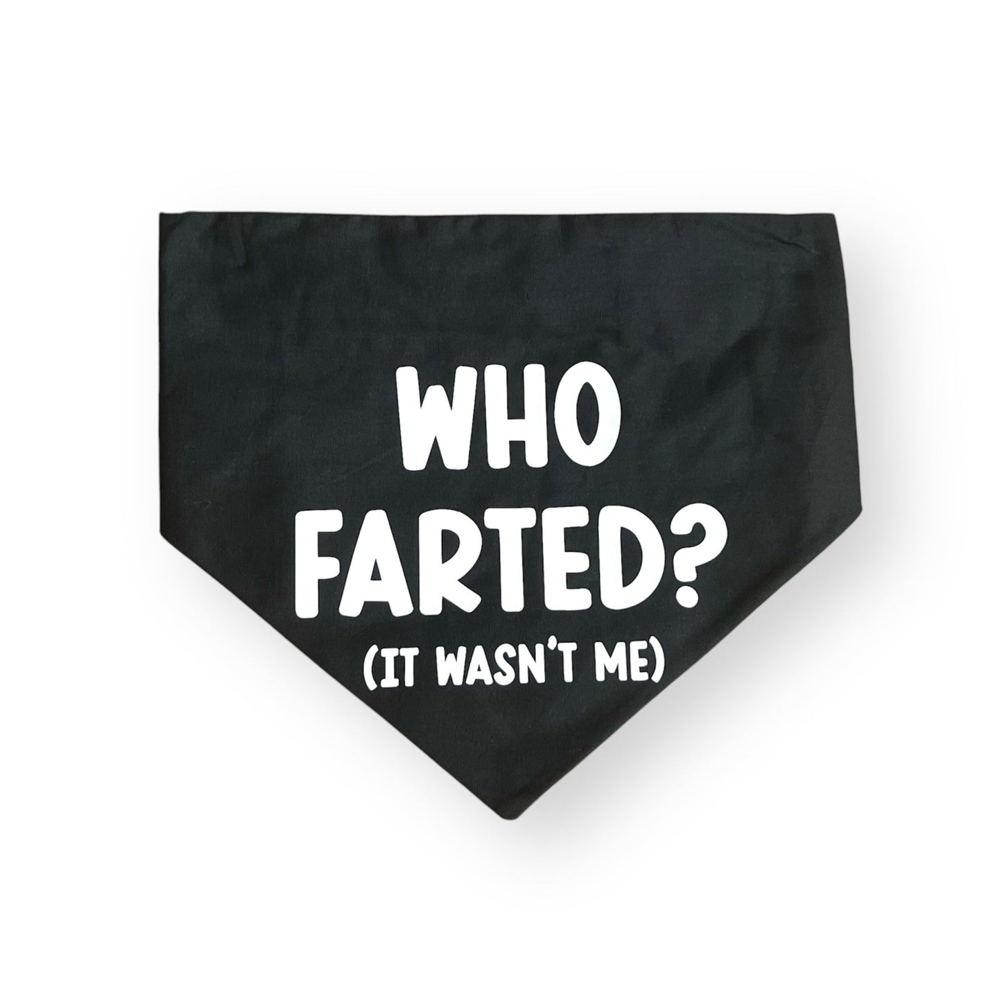Who Farted? (It Wasn't Me) Scrunchie Bandana