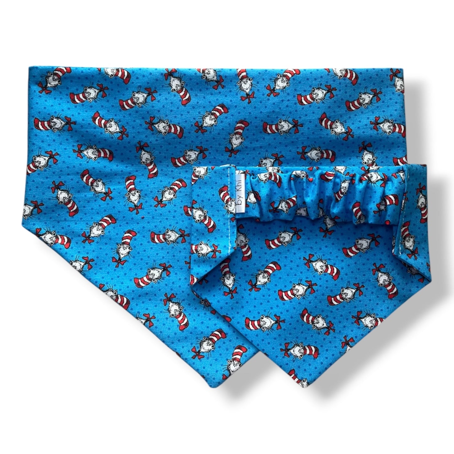Hat on Cat Scrunchie Bandana