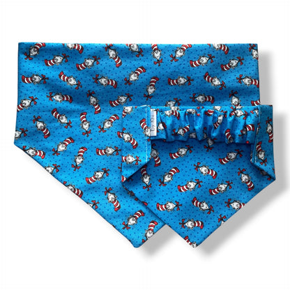 Hat on Cat Scrunchie Bandana